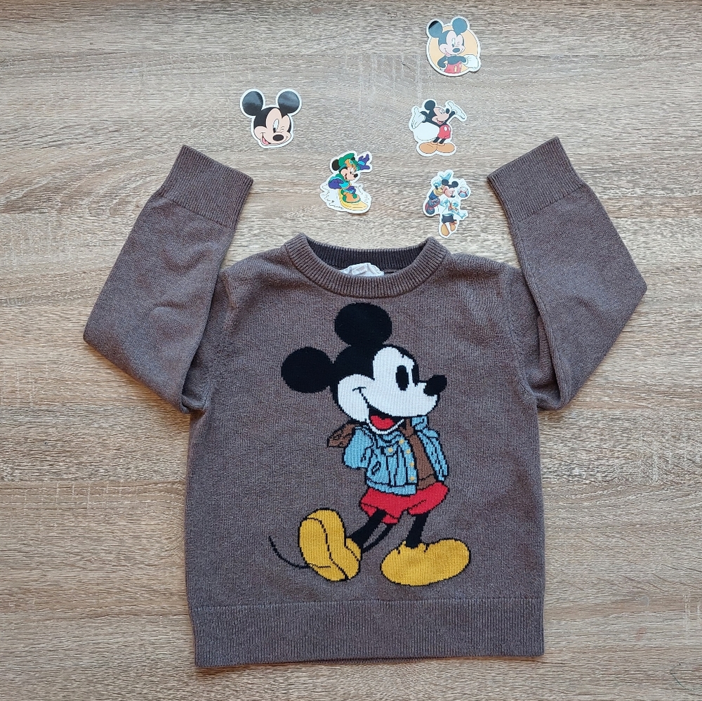 Gap (v)guc Mickey sweater 5t - Picture 3 of 16
